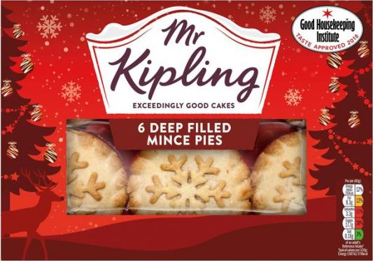 Mr Kipling Mince Pies 6pk